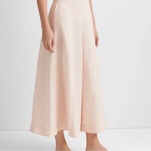 Club Monaco Soft Pink Wide-Leg Pants
